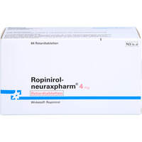 Ropinirol-neuraxpharm 4 mg retard, 84 st, neuraxpharm Arzneimittel GmbH
