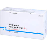 Ropinirol-neuraxpharm 4 mg retard, 84 st, neuraxpharm Arzneimittel GmbH