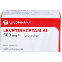 Levetiracetam AL 500 mg Filmtabletten, 50 Stk., Aliud Pharma GmbH