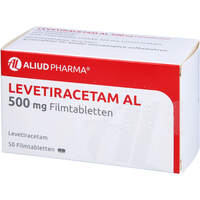 Levetiracetam AL 500 mg Filmtabletten, 50 Stk., Aliud Pharma GmbH