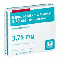 Bisoprolol - 1 A Pharma 3.75mg Filmtabletten, 50 st, 1 A Pharma GmbH