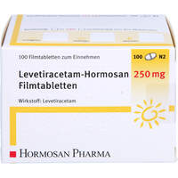 Levetiracetam-Hormosan 250 mg Filmtabletten, 100 Stk., Hormosan Pharma GmbH