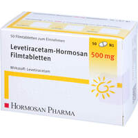 Levetiracetam-Hormosan 500 mg Filmtabletten, 50 Stk., Hormosan Pharma GmbH