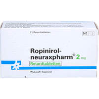 Ropinirol-neuraxpharm 2 mg retard, 21 st, neuraxpharm Arzneimittel GmbH