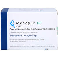 Menopur HP + Zubehör Tr.Subst.m.Lsg.M, 5 st, Eurimpharm Arzneimittel GmbH
