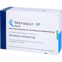 Menopur HP + Zubehör Tr.Subst.m.Lsg.M, 5 st, Eurimpharm Arzneimittel GmbH