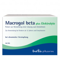 Macrogol beta plus Elektrolyte Pulver, 50 st, betapharm Arzneimittel GmbH