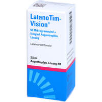 LatanoTim-Vision 50 Mikrogramm/ml+5mg/ml Augentr., 2,5 ml, Omnivision GmbH