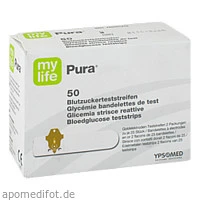 MY LIFE Pura Teststreifen, 50 Stück, 1001 Artikel Medical GmbH