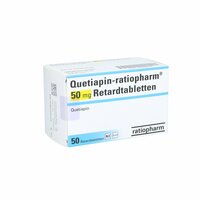 Quetiapin-ratiopharm 50mg Retardtabletten, 50 Stk., ratiopharm GmbH