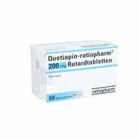 Quetiapin-ratiopharm 200mg Retardtabletten, 50 Stk., ratiopharm GmbH