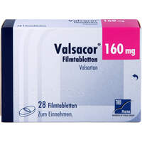 Valsacor 160mg Filmtabletten, 28 Stk., TAD Pharma GmbH