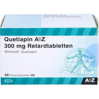 Quetiapin AbZ 300mg Retardtabletten, 50 Stk., Abz Pharma GmbH