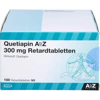 Quetiapin AbZ 300mg Retardtabletten, 100 st, Abz Pharma GmbH