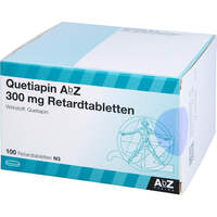 Quetiapin AbZ 300mg Retardtabletten, 100 st, Abz Pharma GmbH