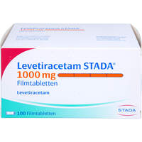 Levetiracetam STADA 1000mg Filmtabletten, 100 Stk., STADAPHARM GmbH