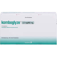 Komboglyze 2.5mg/850mg Filmtabletten, 196 st, AstraZeneca GmbH
