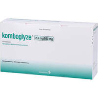 Komboglyze 2.5mg/850mg Filmtabletten, 196 st, AstraZeneca GmbH