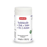 Teufelskralle+Zink+Selen+Vit.C-Antiox, 60 st, Medicura Naturprodukte AG