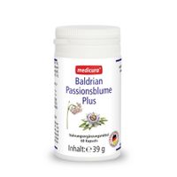Baldrian-Passionsblume plus Kapseln, 60 st, Medicura Naturprodukte AG
