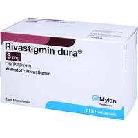 Rivastigmin dura 3mg Hartkapseln, 112 st, Viatris Healthcare GmbH