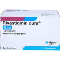 Rivastigmin dura 6mg Hartkapseln, 112 st, Viatris Healthcare GmbH