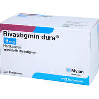 Rivastigmin dura 6mg Hartkapseln, 112 st, Viatris Healthcare GmbH