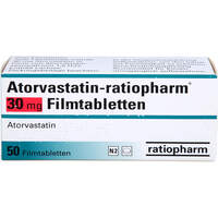 Atorvastatin-ratiopharm 30mg Filmtabletten, 50 Stk., ratiopharm GmbH