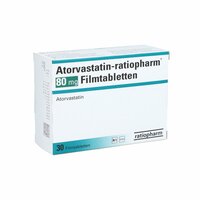 Atorvastatin-ratiopharm 80mg Filmtabletten, 30 st, ratiopharm GmbH