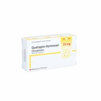 Quetiapin-Hormosan 25mg Filmtabletten, 20 Stk., Hormosan Pharma GmbH