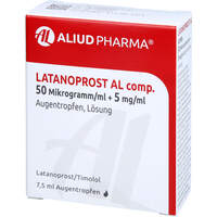 Latanoprost AL comp. 50 Mikrogramm/ml+5mg/ml ATR, 3x2.5 ml, Aliud Pharma GmbH
