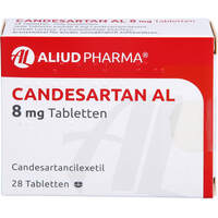 Candesartan AL 8 mg Tabletten, 28 Stk., Aliud Pharma GmbH
