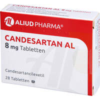 Candesartan AL 8 mg Tabletten, 28 Stk., Aliud Pharma GmbH