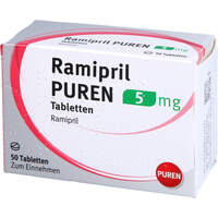 Ramipril PUREN 5 mg Tabletten, 50 st, PUREN Pharma GmbH & Co. KG
