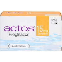 Actos 15mg Tabletten, 112 st, Docpharm GmbH