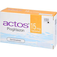 Actos 15mg Tabletten, 112 st, Docpharm GmbH