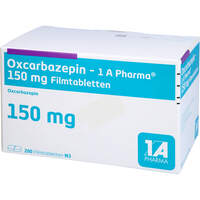 Oxcarbazepin - 1 A Pharma 150 mg Filmtabletten, 200 st, 1 A Pharma GmbH