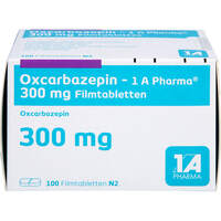Oxcarbazepin - 1 A Pharma 300 mg Filmtabletten, 100 st, 1 A Pharma GmbH