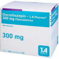 Oxcarbazepin - 1 A Pharma 300 mg Filmtabletten, 200 st, 1 A Pharma GmbH