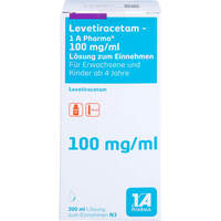Levetiracetam-1 A Pharma 100mg/ml Lsg.z.Einnehmen, 300 ml, 1 A Pharma GmbH