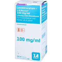 Levetiracetam-1 A Pharma 100mg/ml Lsg.z.Einnehmen, 300 ml, 1 A Pharma GmbH