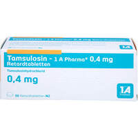Tamsulosin - 1 A Pharma 0.4 mg Retardtabletten, 50 Stk., 1 A Pharma GmbH