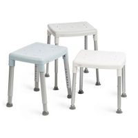 Duschhocker Smart eisblau rechteckig SH 42-57cm, 1 st, Etac GmbH