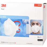 Atemschutzmaske 3M 1883+ m.Spezialventil Aura FFP3, 8 st, 3M Deutschland GmbH