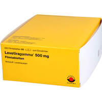 Levetiragamma 500mg Filmtabletten, 200 st, Aaa - Pharma GmbH