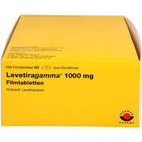 Levetiragamma 1000mg Filmtabletten, 200 st, Aaa - Pharma GmbH
