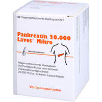 PANKREATIN 20000 LAVES MIKRO, 50 Stk., Laves-Arzneimittel GmbH