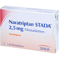 Naratriptan STADA 2.5mg Filmtabletten, 6 Stk., STADAPHARM GmbH