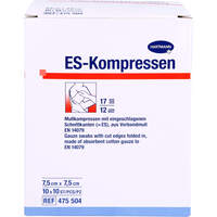 ES-KOMPRESSEN steril 7.5x7.5cm, 10x10 st, 1001 Artikel Medical GmbH