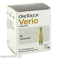 One Touch Verio Teststreifen, 50 Stück, kohlpharma GmbH